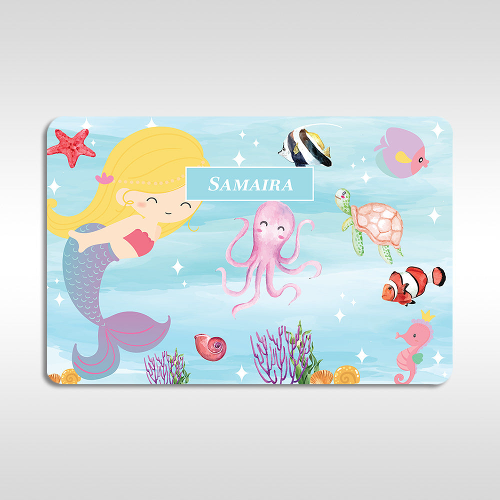 Lil Mermaid Placemat - Set of 2