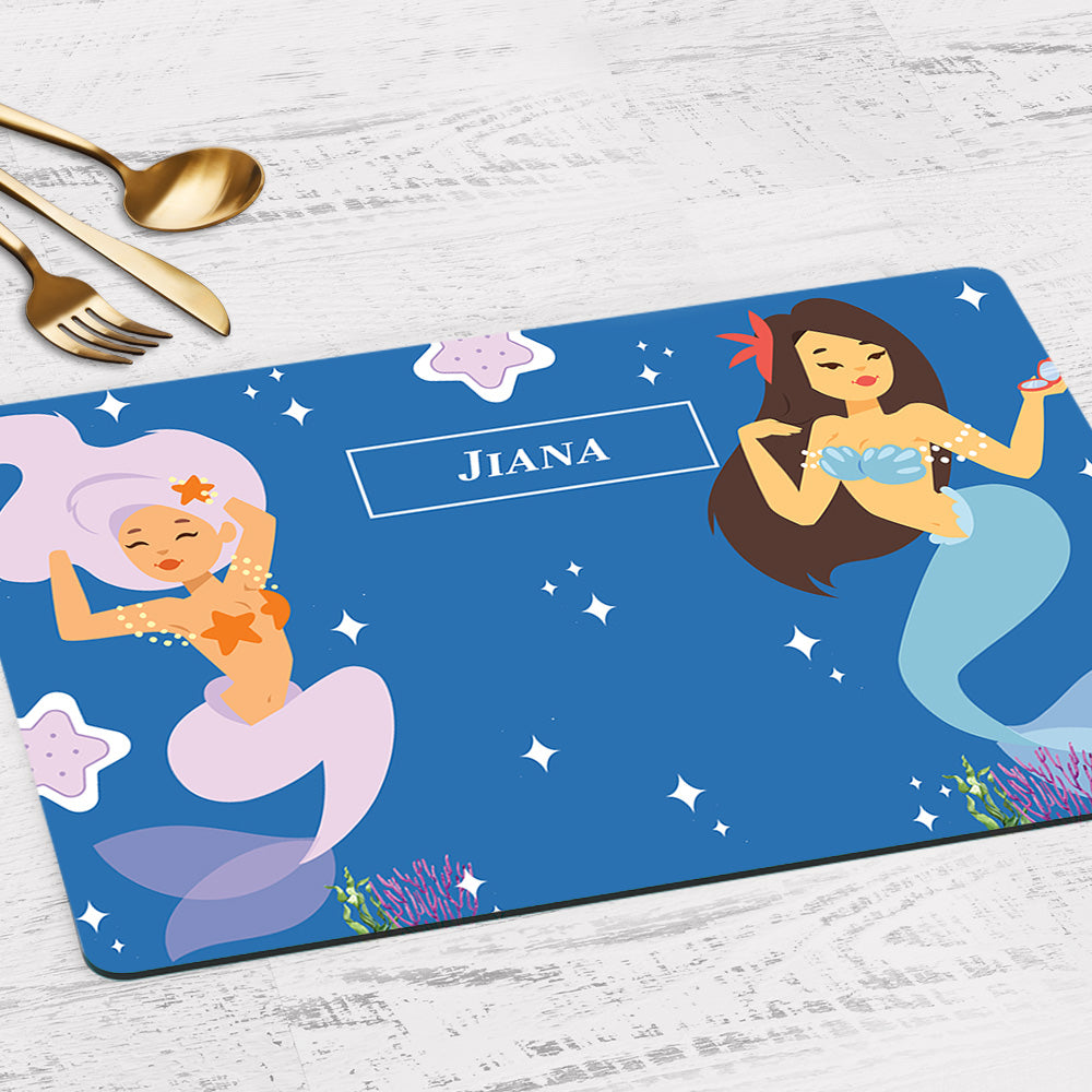 Sassy Mermaid Placemat - Set of 2
