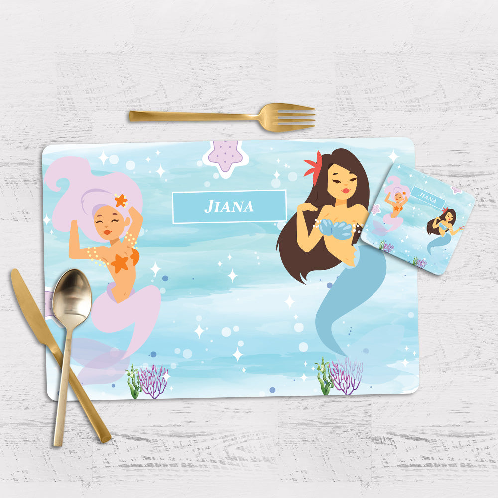 Sassy Mermaid Placemat - Set of 2