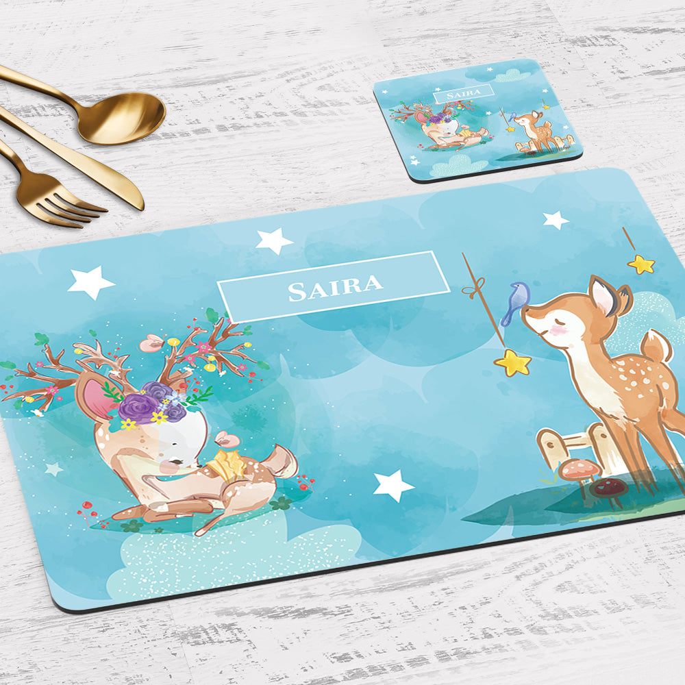 Lil Forest Friends Placemat - Set of 2