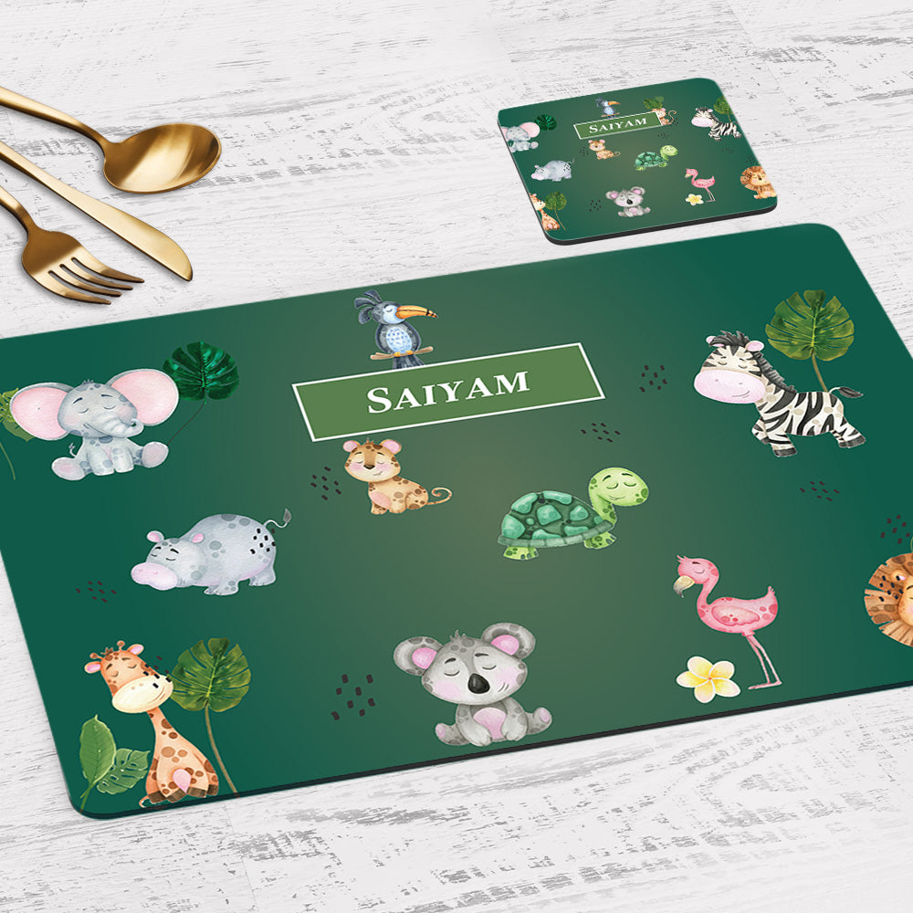 Jungle Friends Placemat - Set of 2