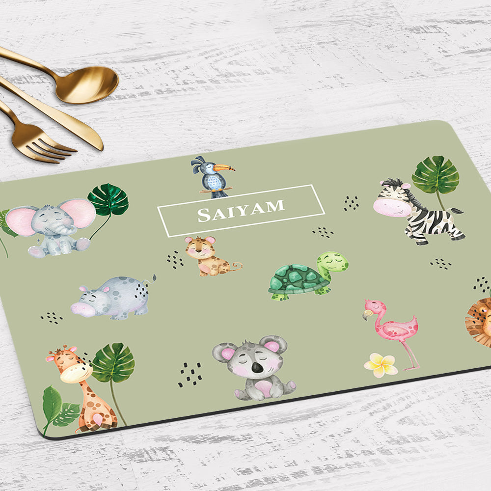 Jungle Friends Placemat - Set of 2