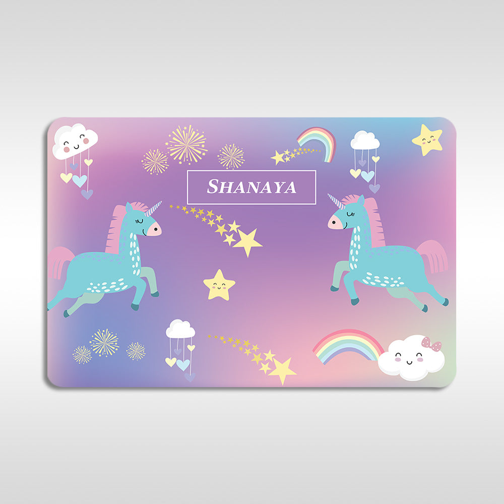 Unicorns & Rainbow Placemat - Set of 2