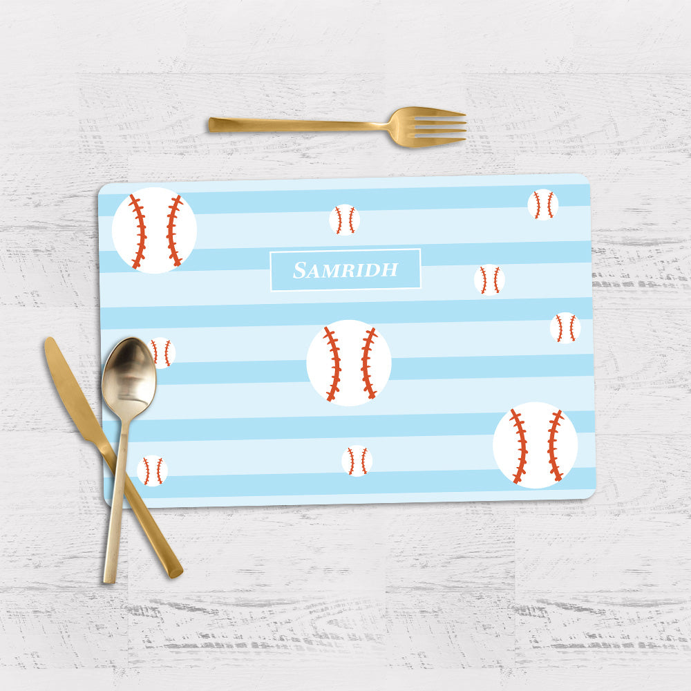 Base Ball Placemat - Set of 2