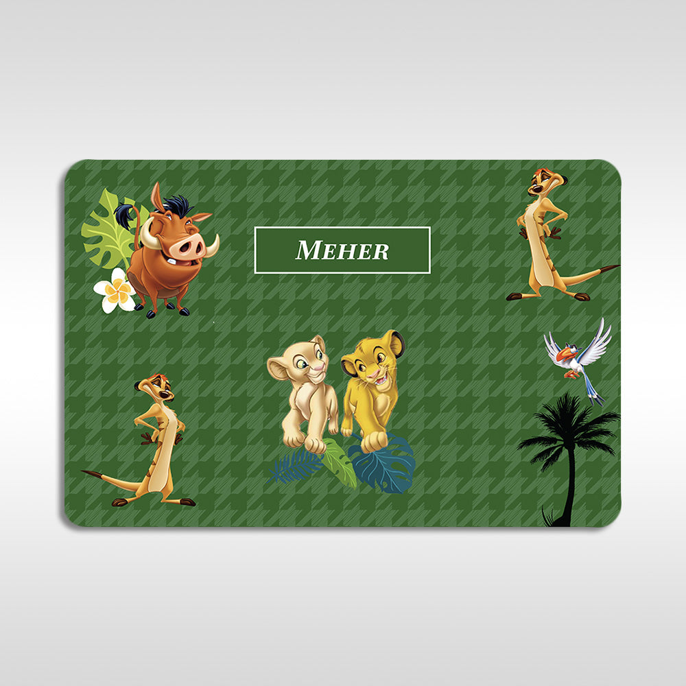 Baby Jungle King Placemat - Set of 2