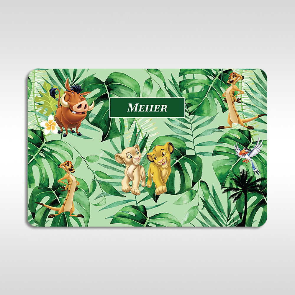 Baby Jungle King Placemat - Set of 2