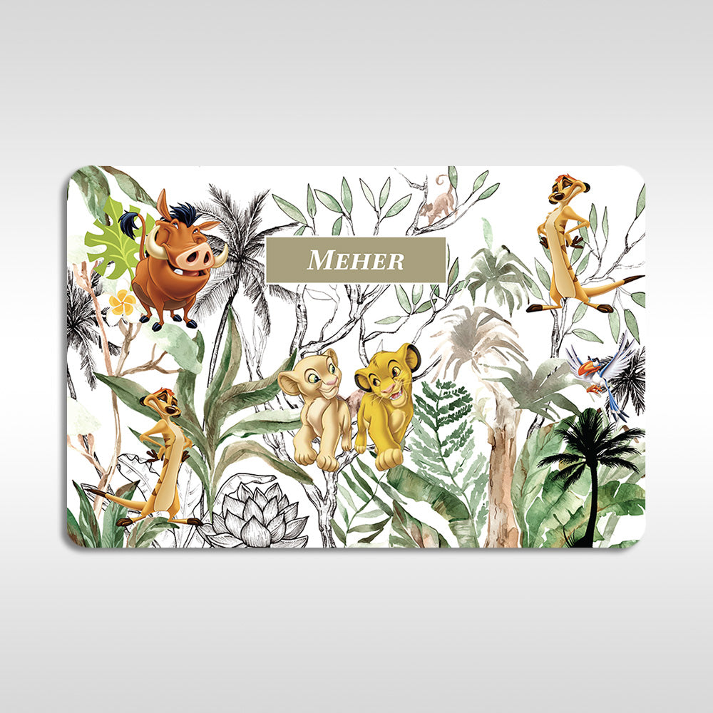 Baby Jungle King Placemat - Set of 2