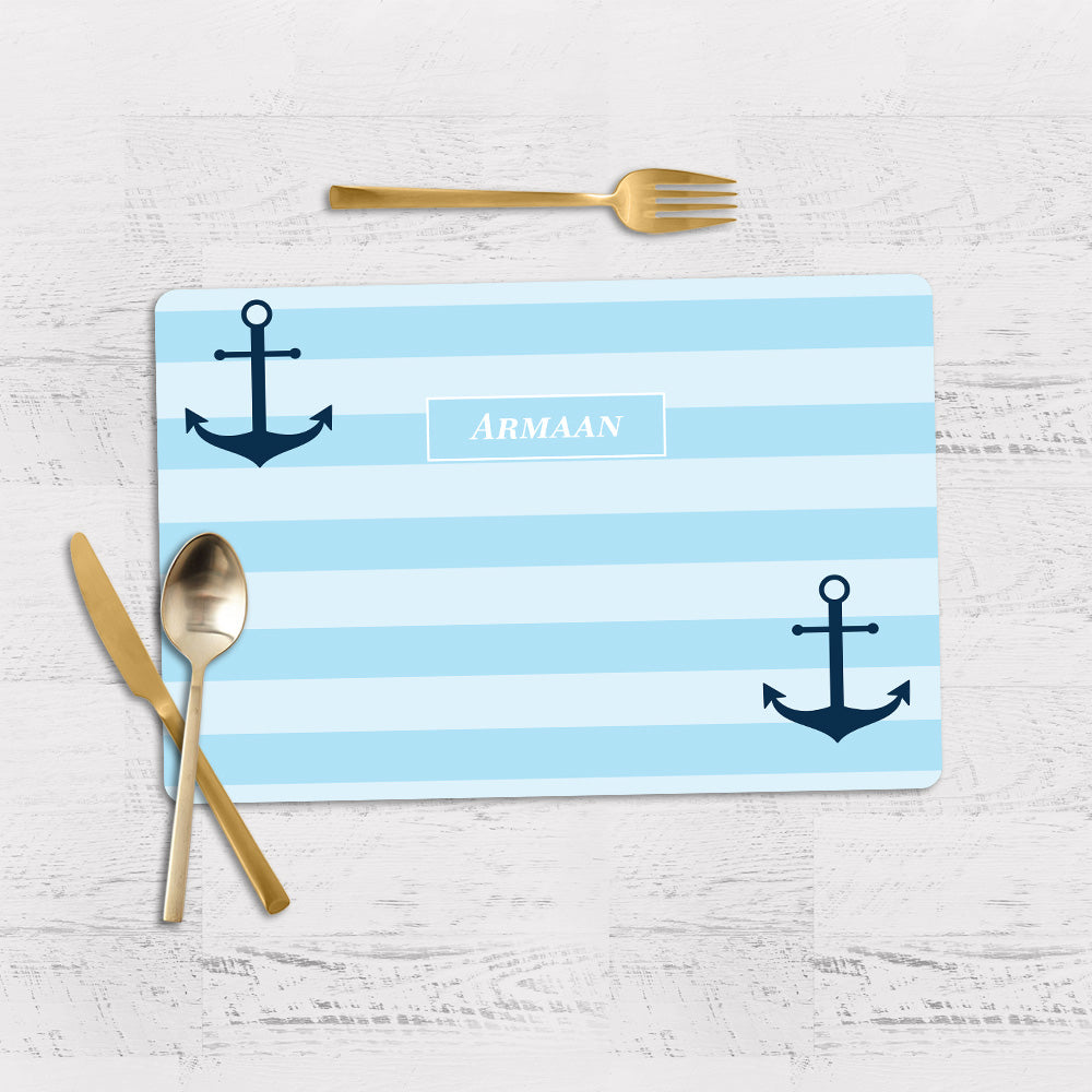 Nautical Anchor Placemat - Set of 2