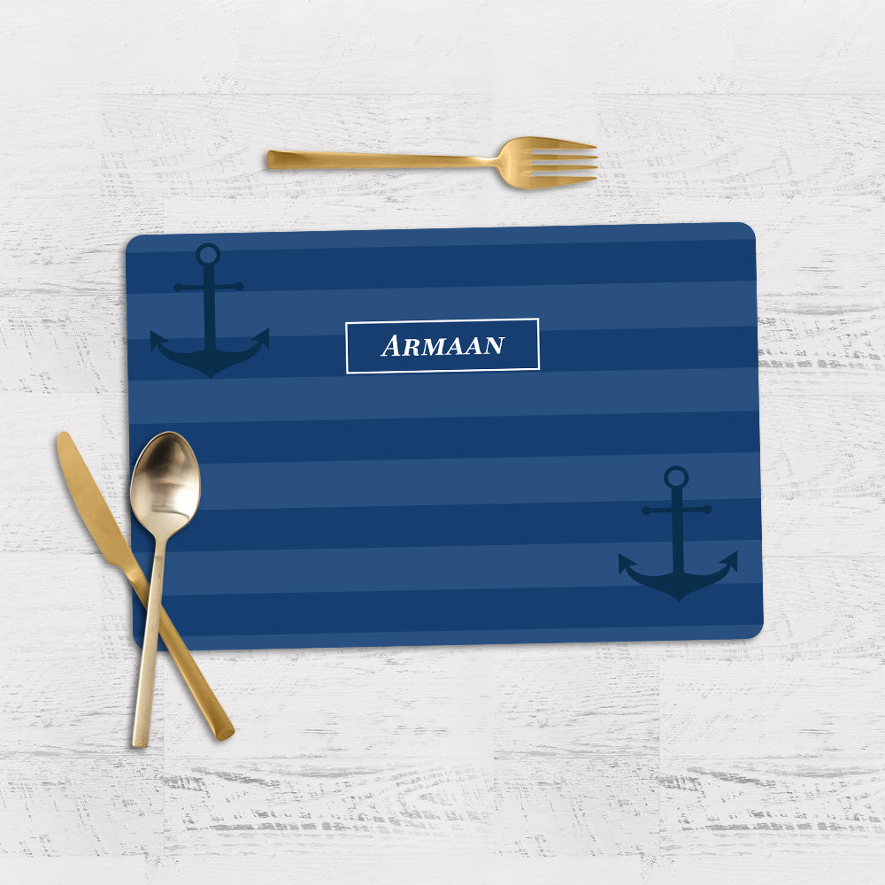 Nautical Anchor Placemat - Set of 2