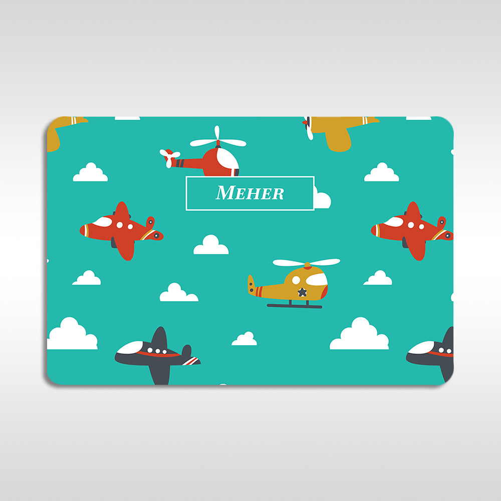 Airplane Skies Placemat - Set of 2