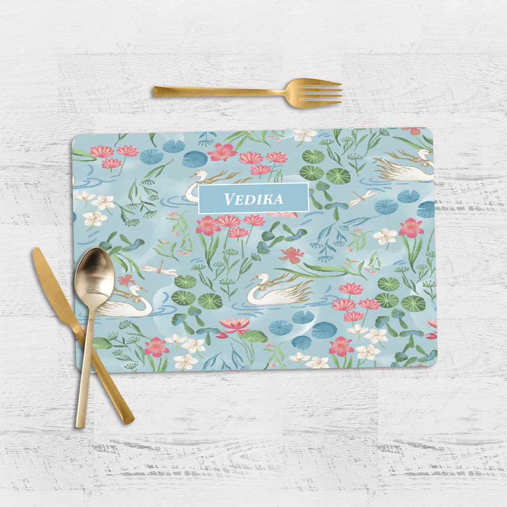 Swans Lake Placemat - Set of 2