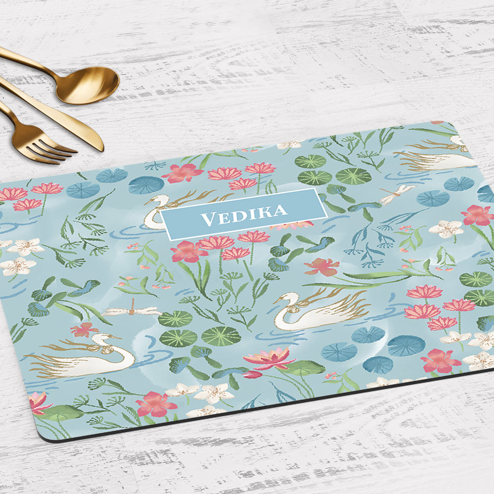Swans Lake Placemat - Set of 2
