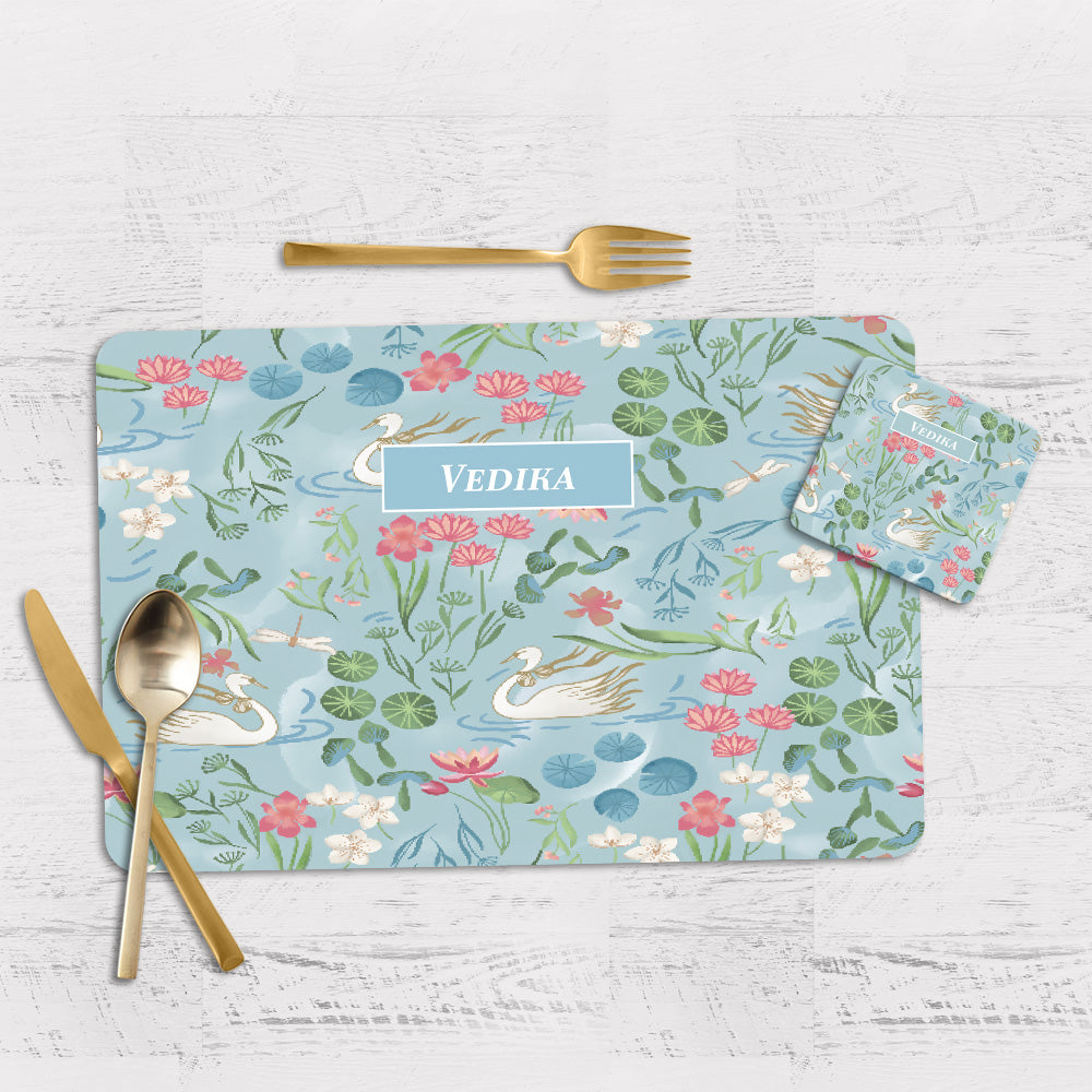 Swans Lake Placemat - Set of 2