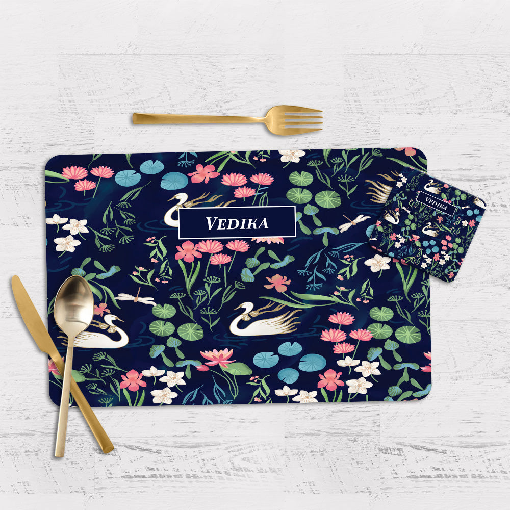 Swans Lake Placemat - Set of 2