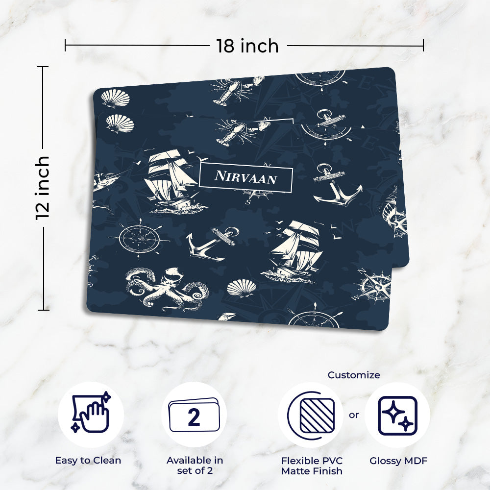 Nautical Dreams Placemat - Set of 2