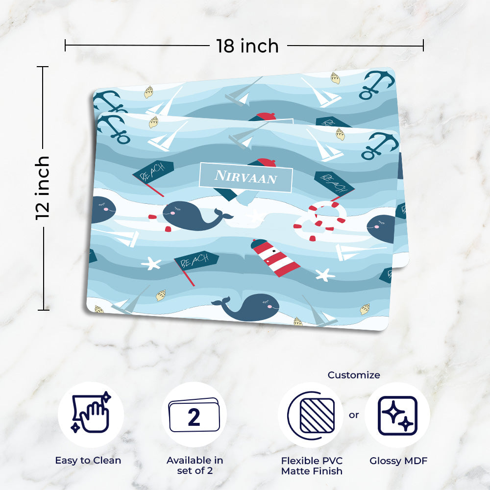 Nautical Dreams Placemat - Set of 2