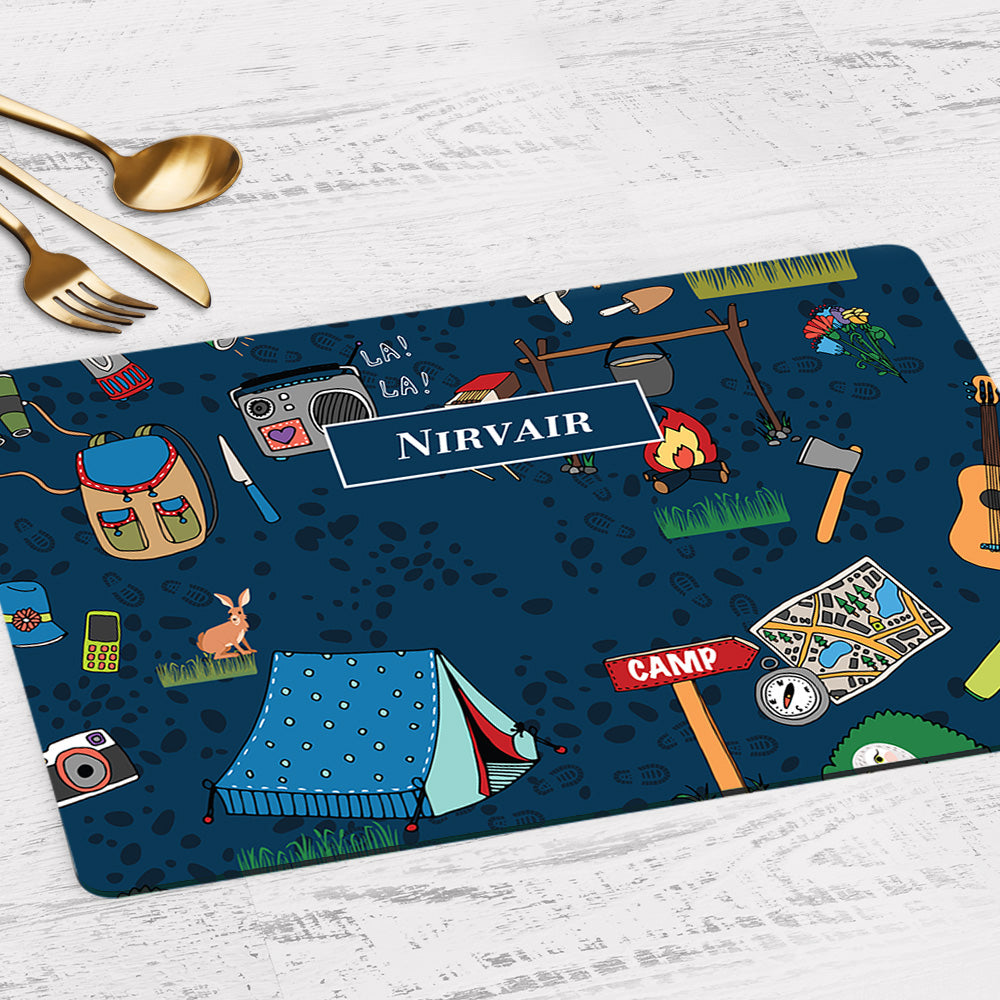 Camp Life Placemat - Set of 2