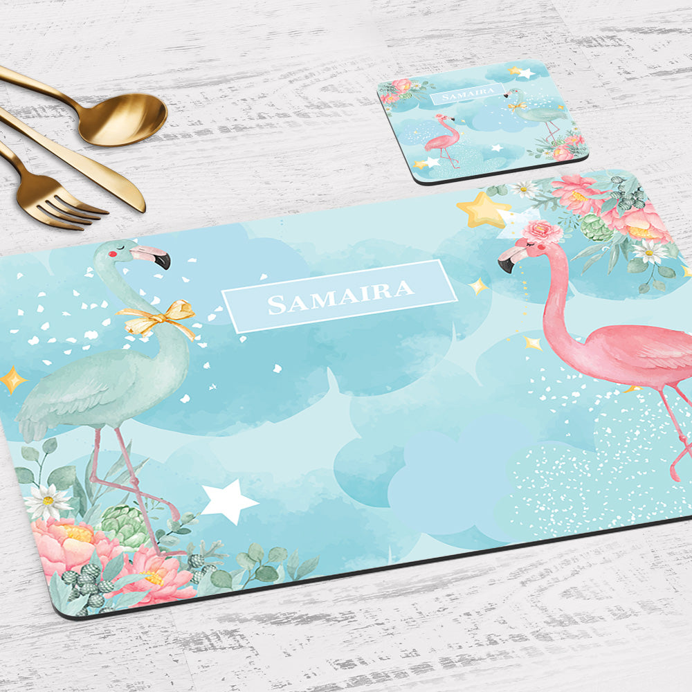 Flamingoland Placemat - Set of 2