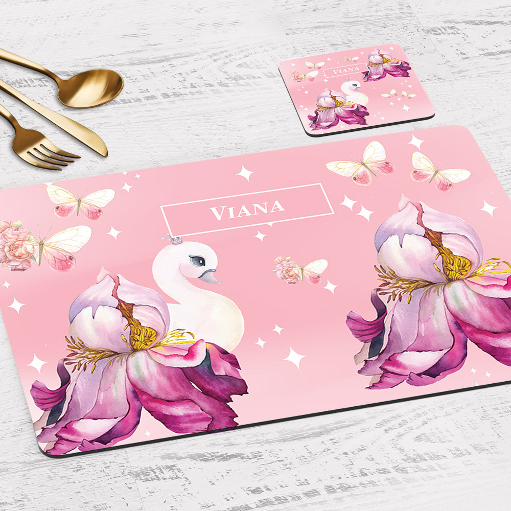 Butterfly Swan Blossom Tableware Set (kids)