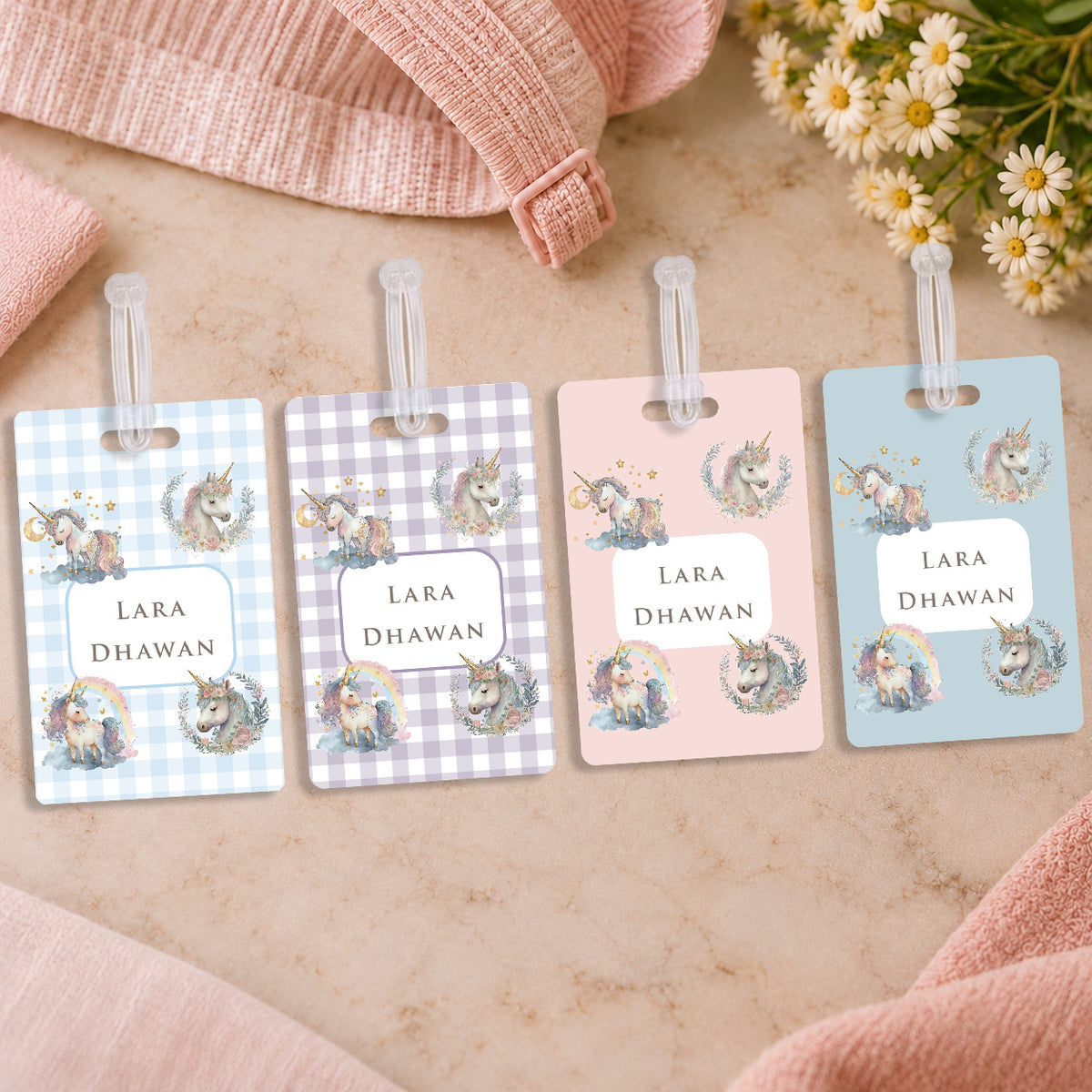 Unicorn Wishes Labelling Set