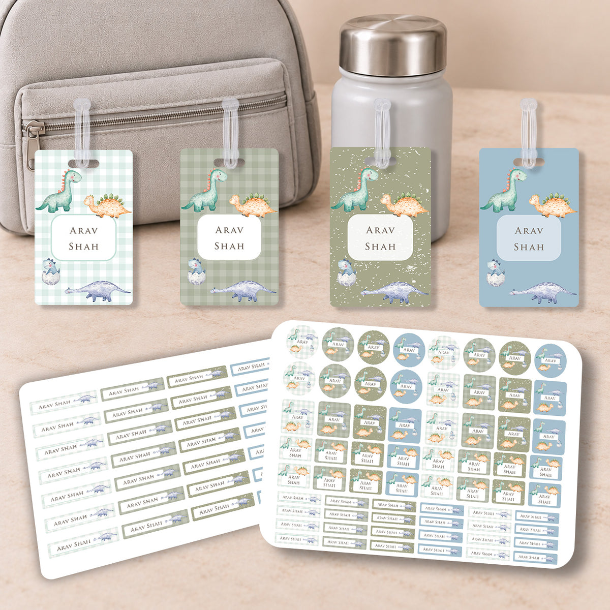 Little Rex Labelling Set