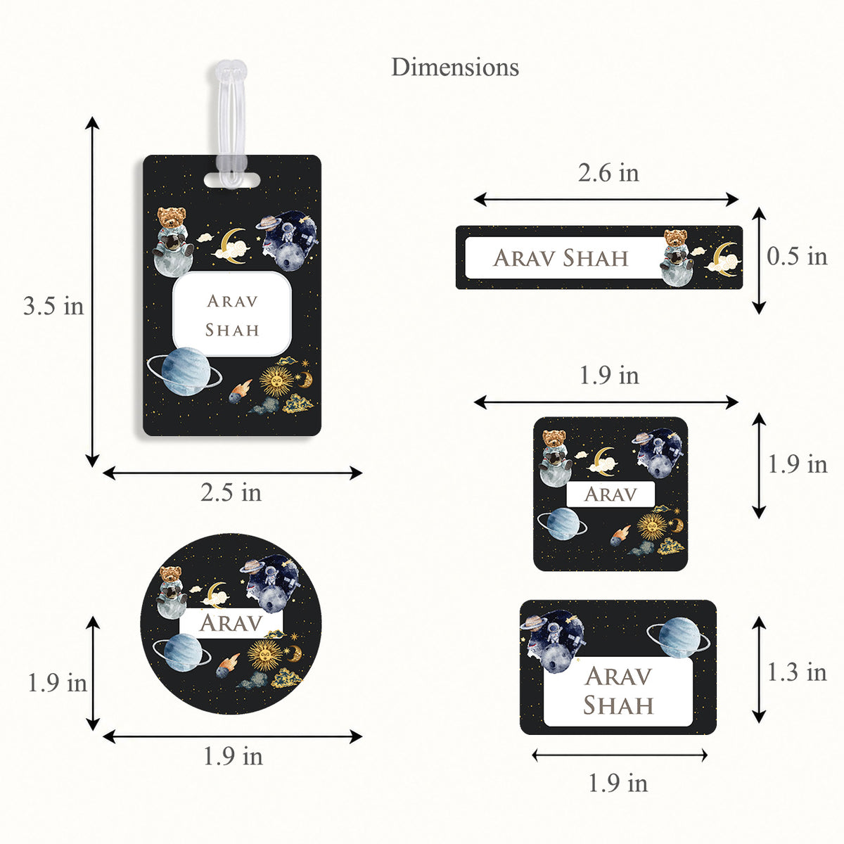 Stargazer Labelling Set