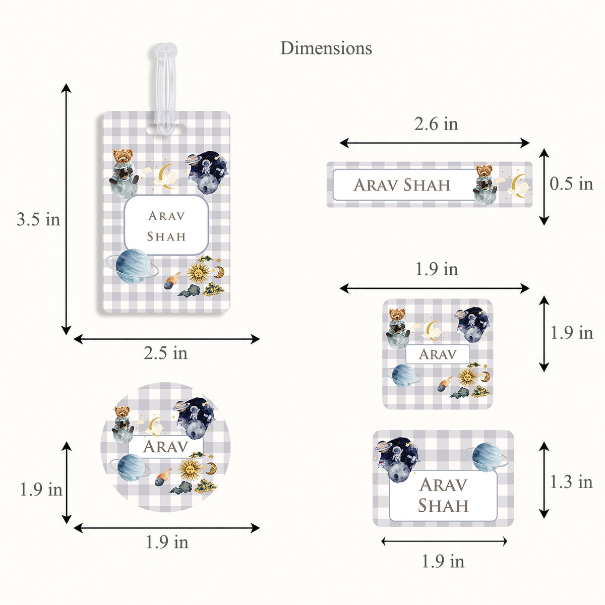 Stargazer Labelling Set