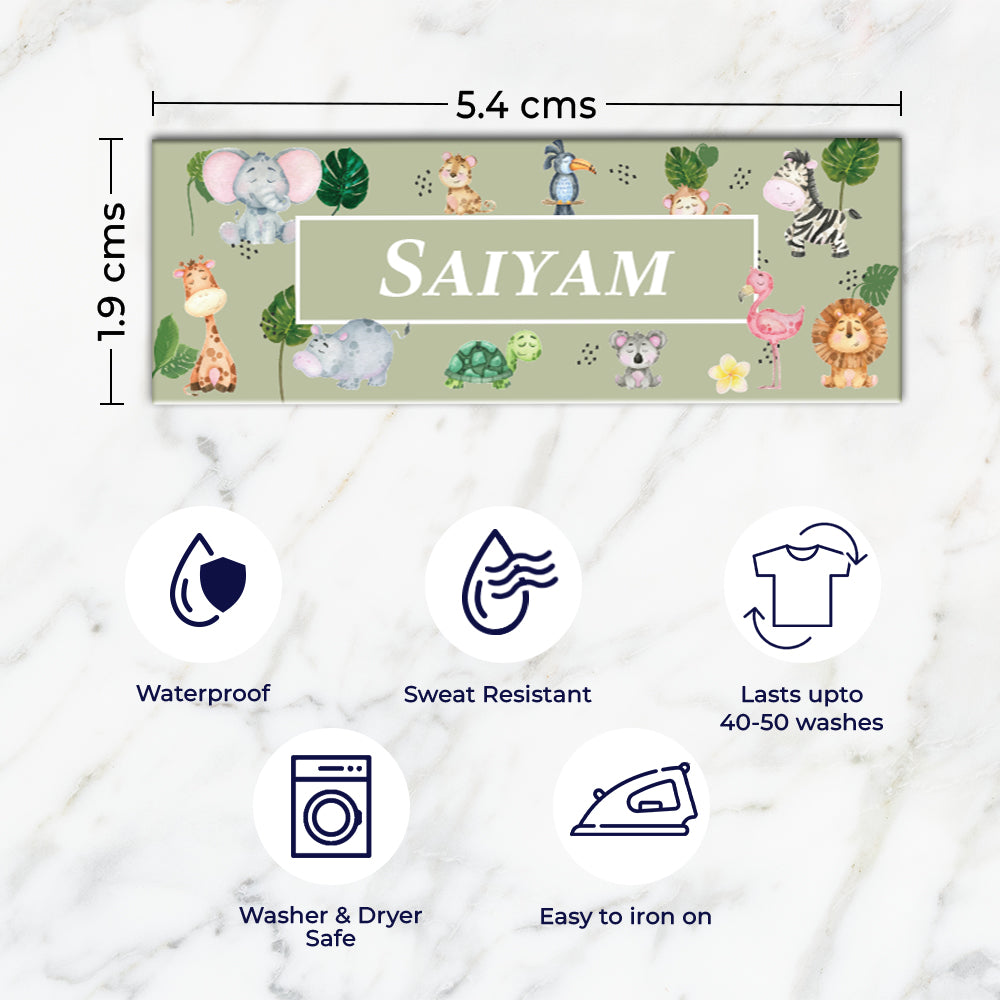 Jungle Friends Labelling Value Pack