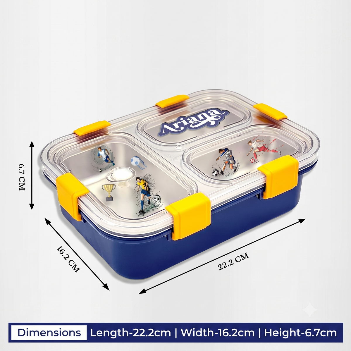 Football Fever Lunch Box & Water Bottle Gift Set