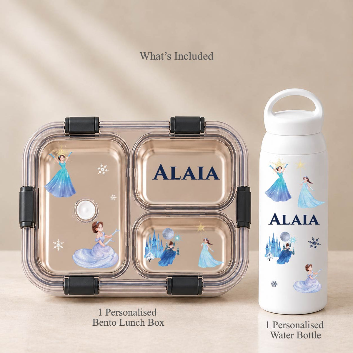 Snow Queen Mealtime set