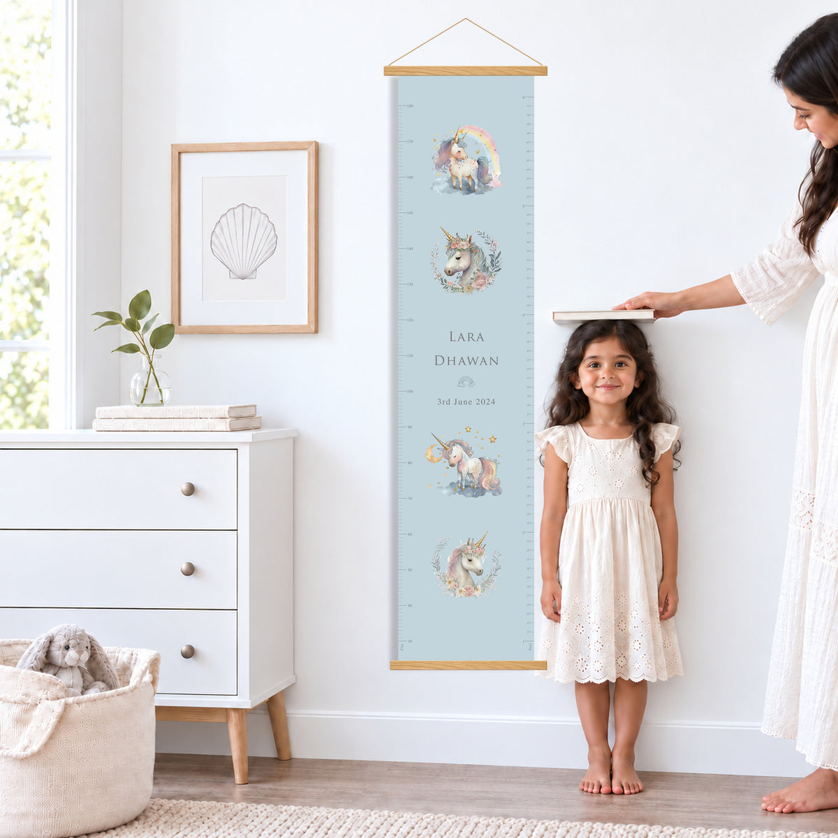 Unicorn Wishes Height Chart