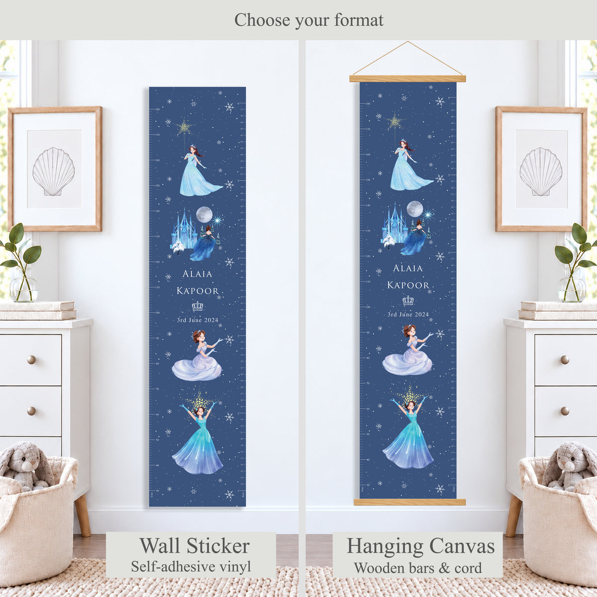 Snow Queen Height Chart