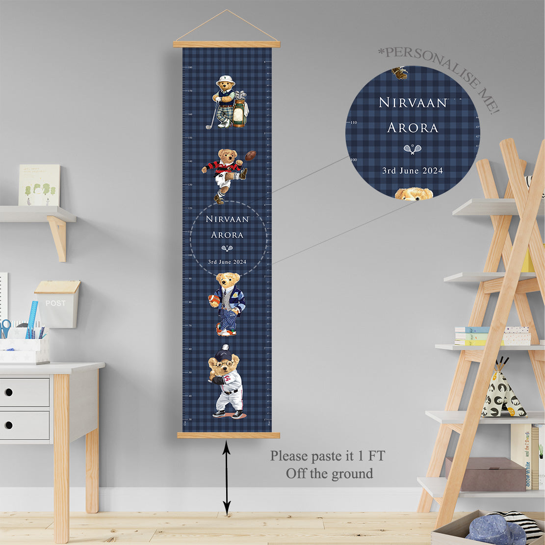 Sports Club Height Chart