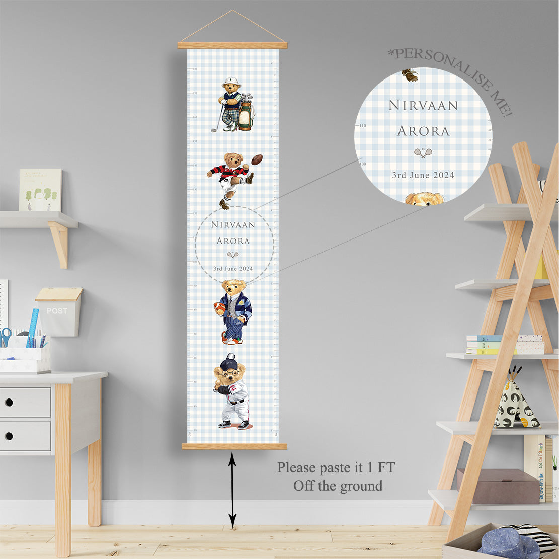 Sports Club Height Chart