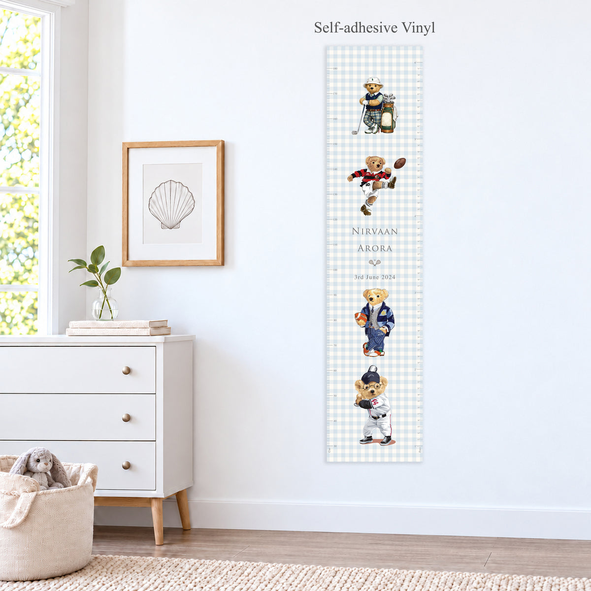 Sports Club Height Chart