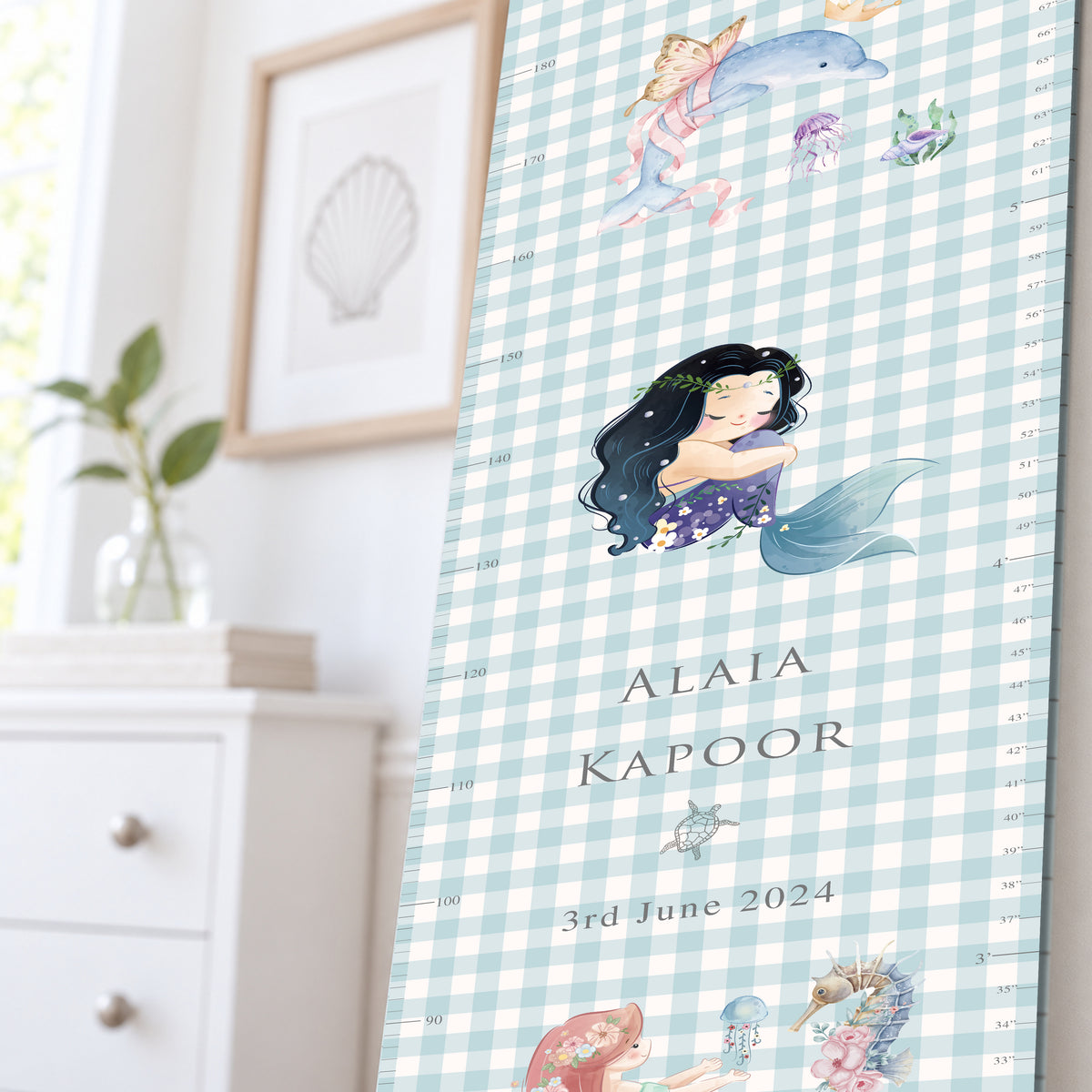 Ocean Belle Height Chart