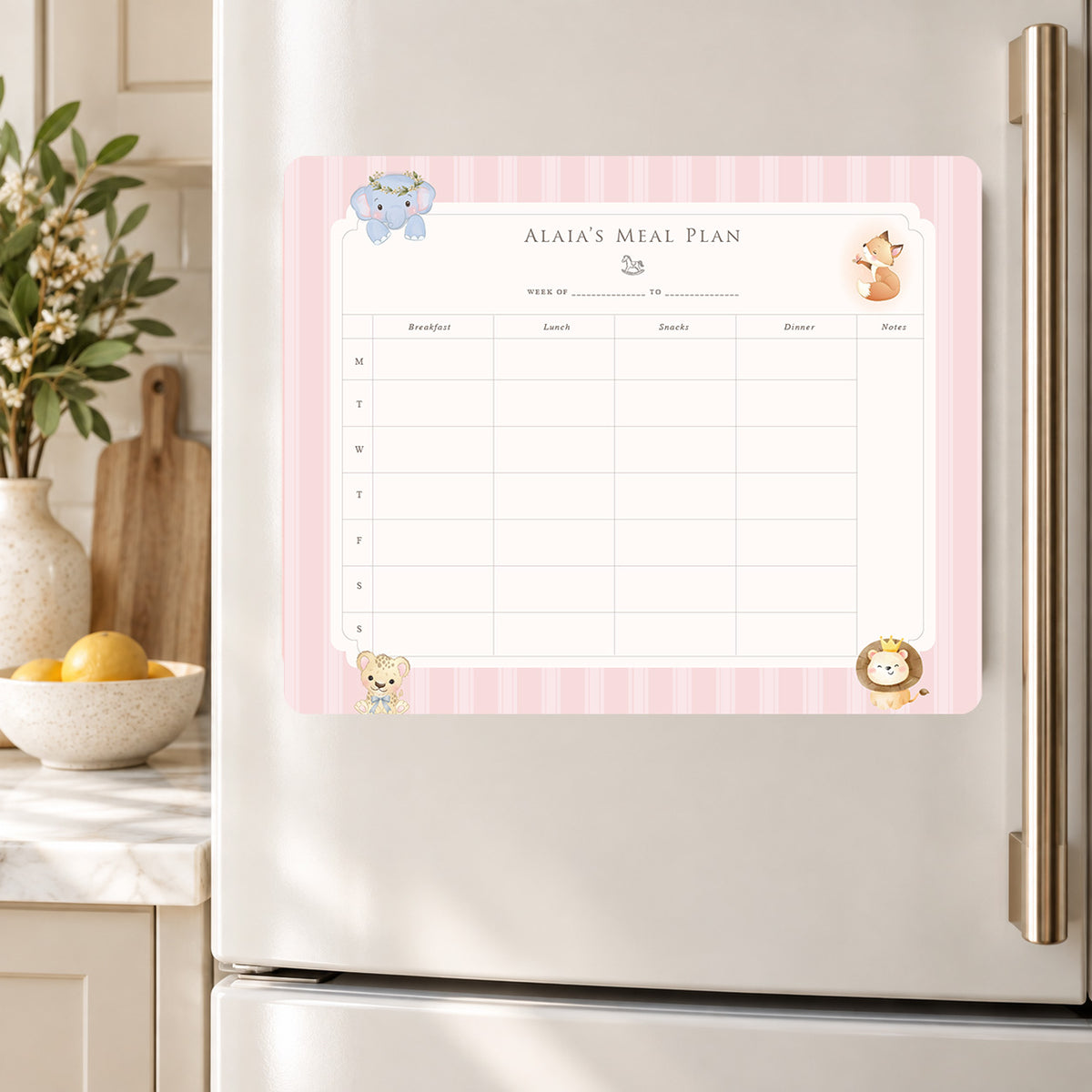 Little Wild Meal Planner