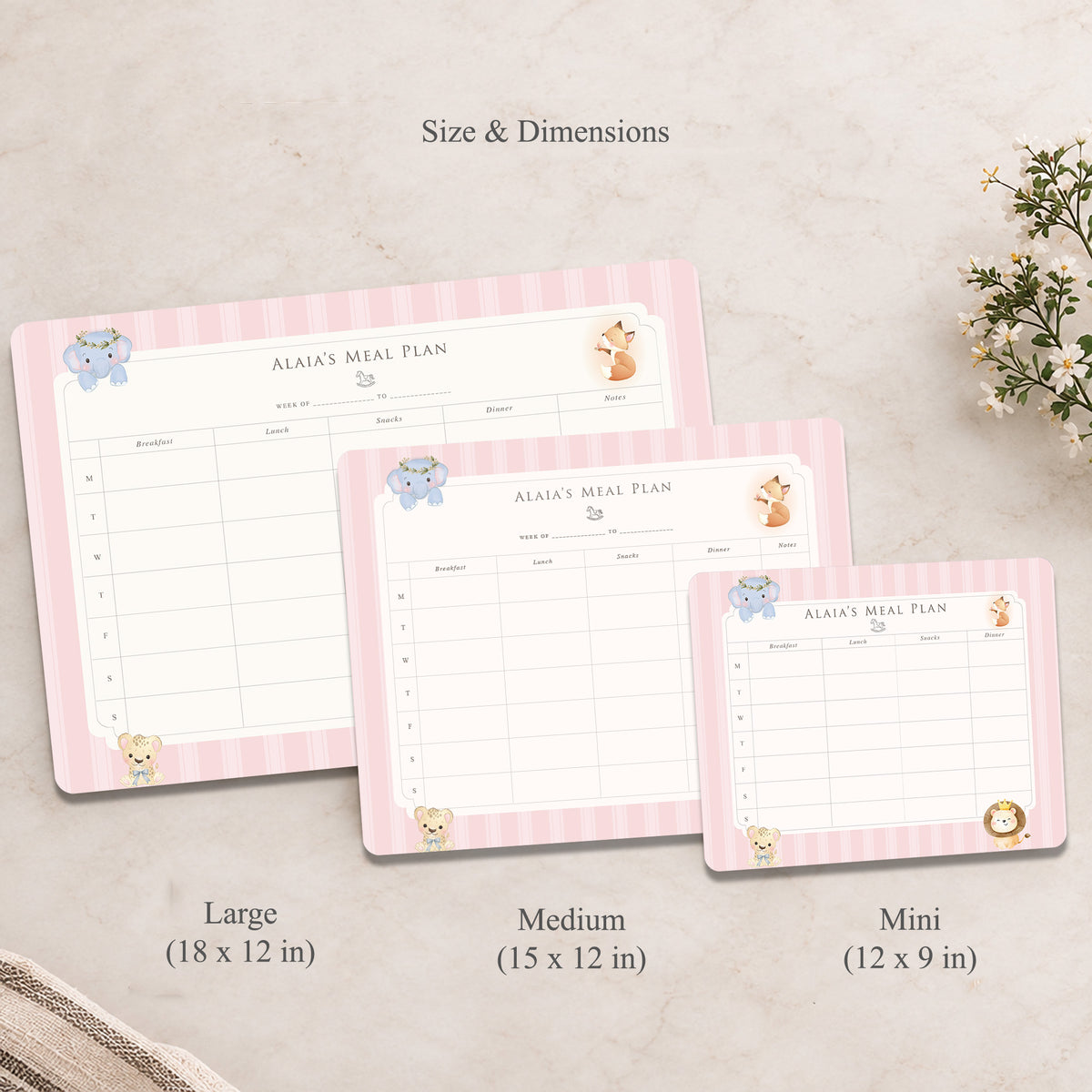Little Wild Meal Planner