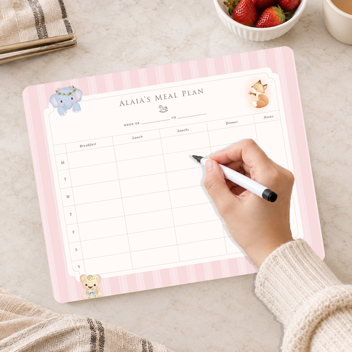 Little Wild Meal Planner