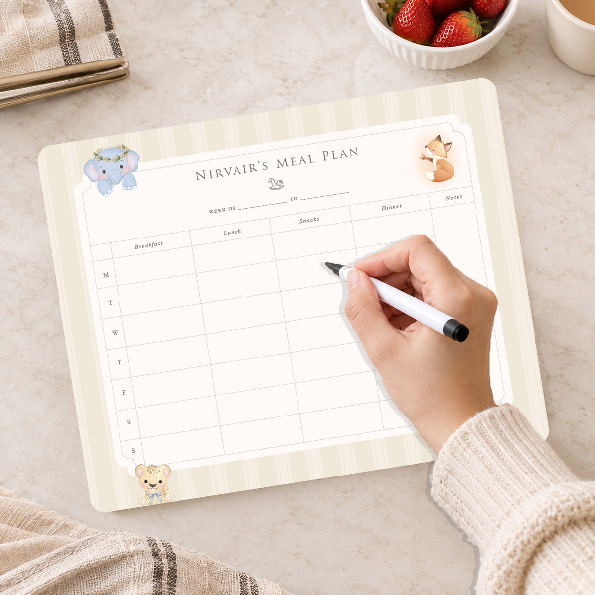 Little Wild Meal Planner