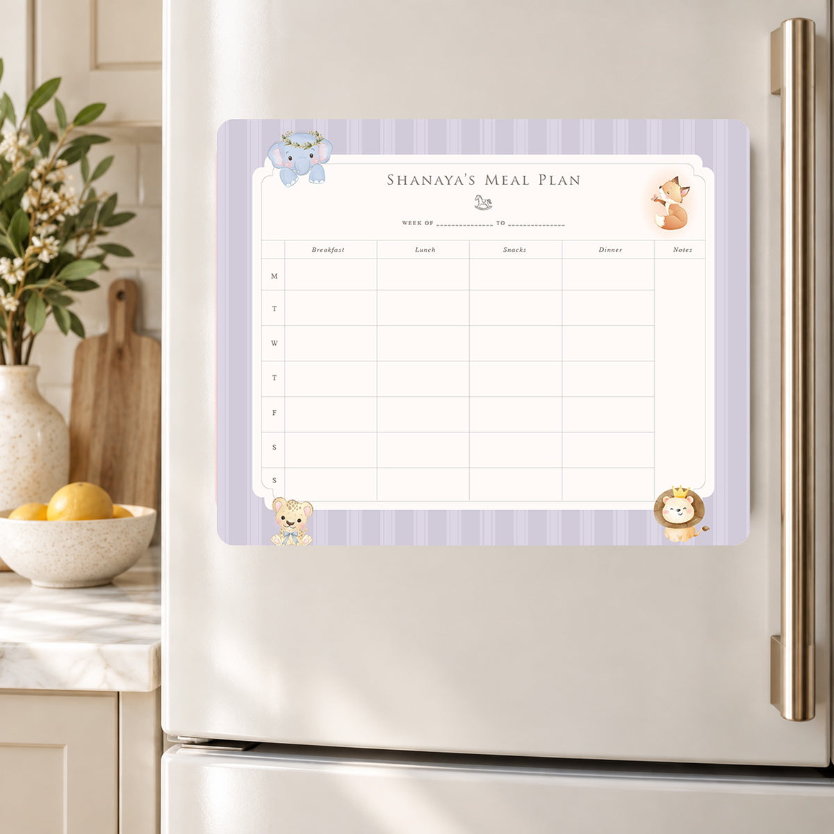 Little Wild Meal Planner