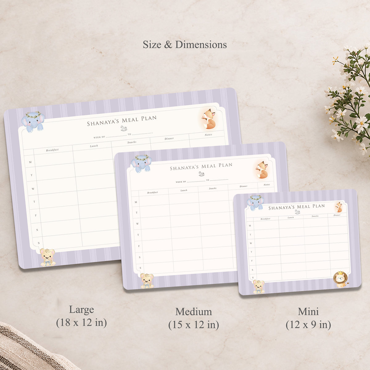 Little Wild Meal Planner
