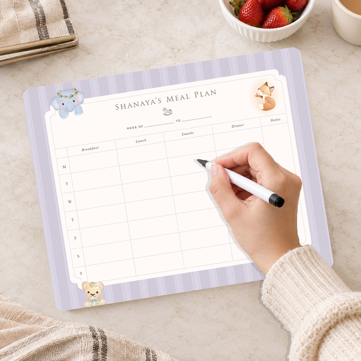 Little Wild Meal Planner