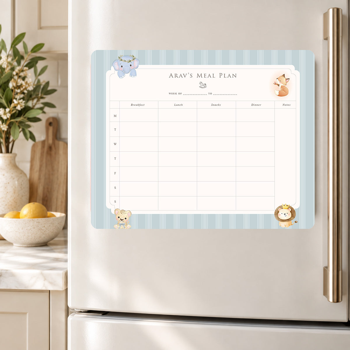 Little Wild Meal Planner
