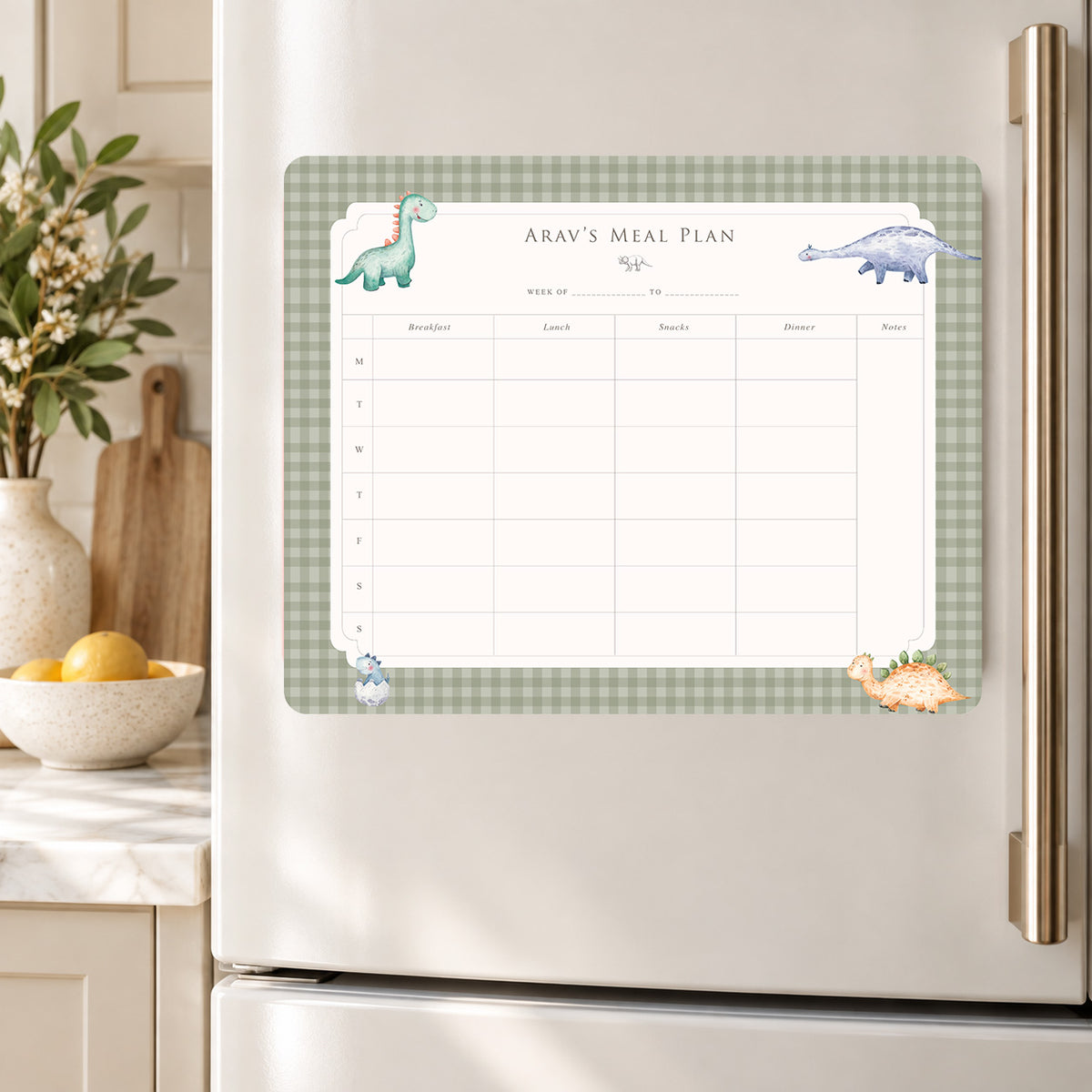 Little Rex Meal Planner