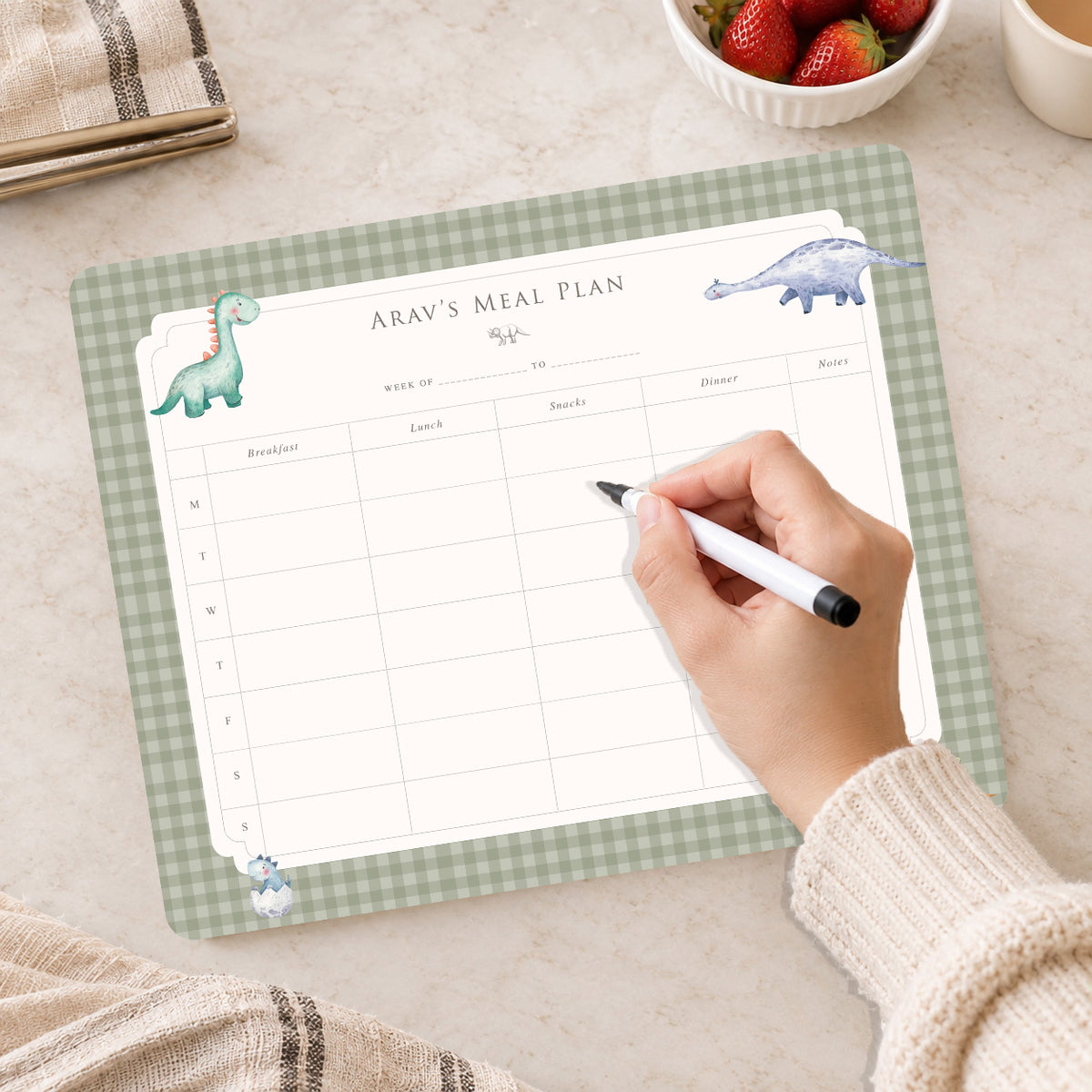 Little Rex Meal Planner