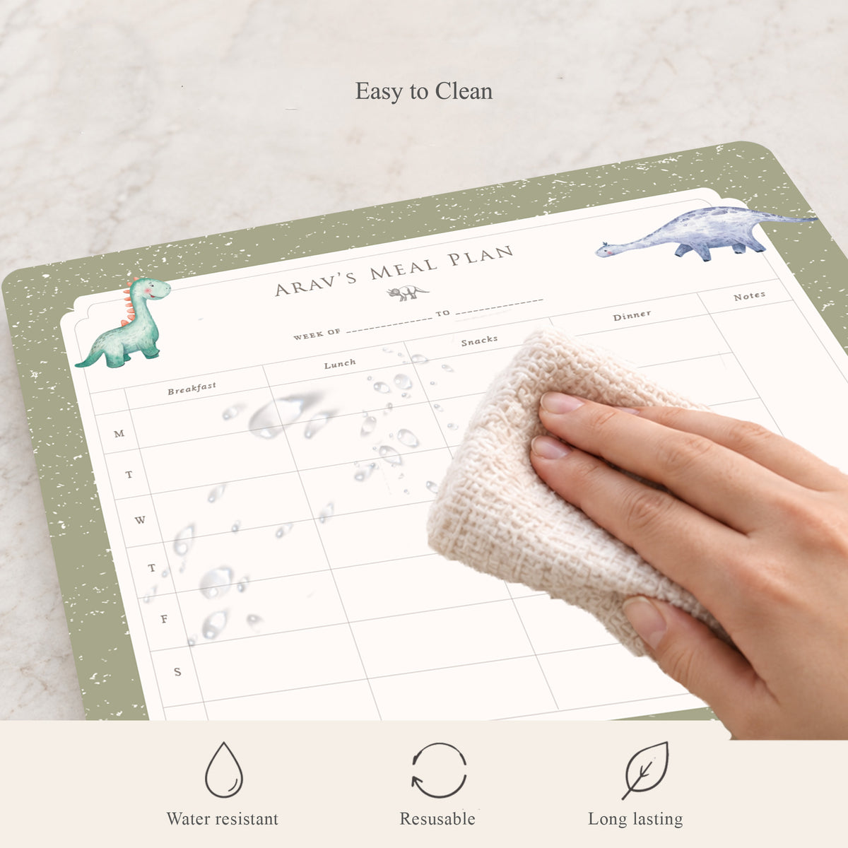 Little Rex Meal Planner
