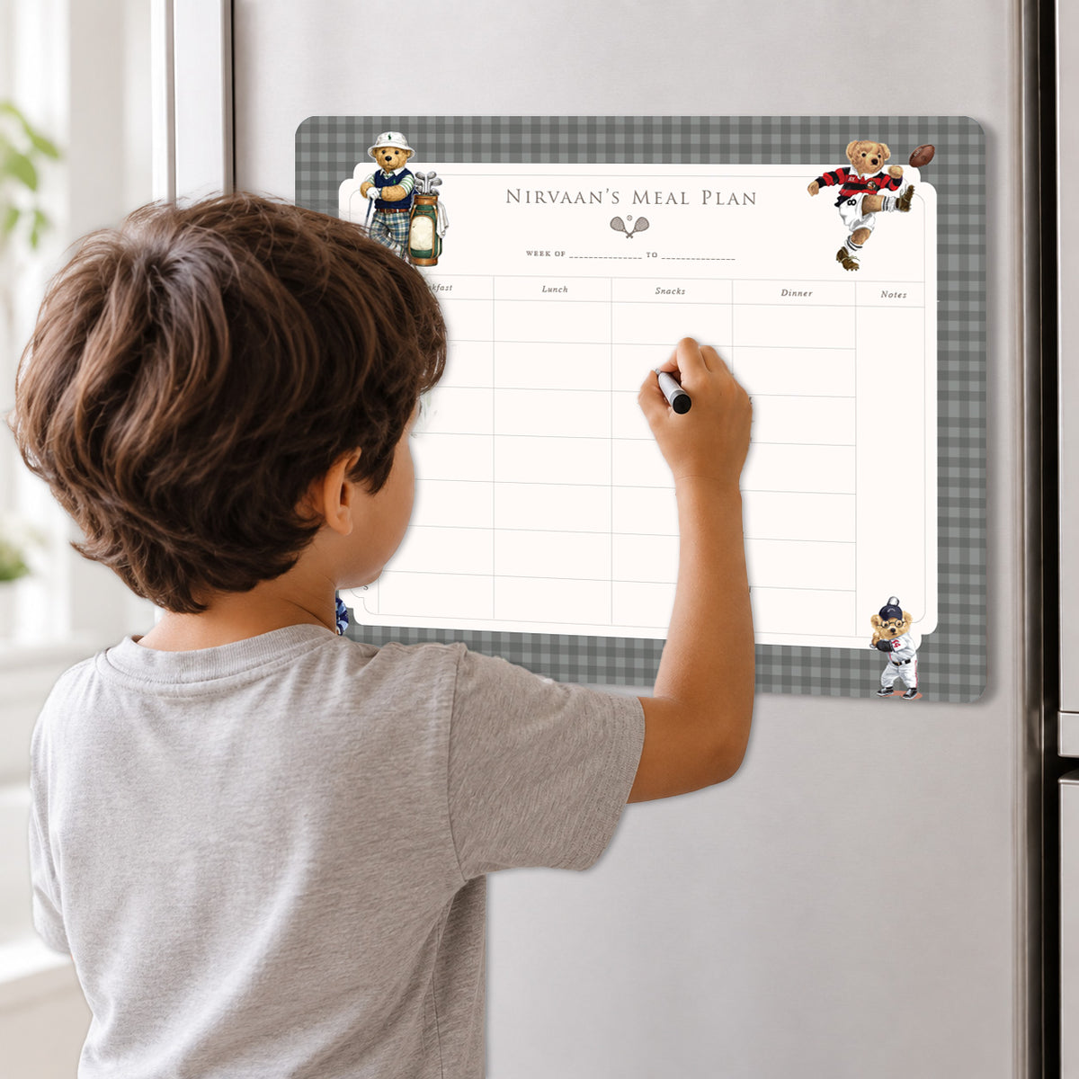 Sports Club Meal Planner