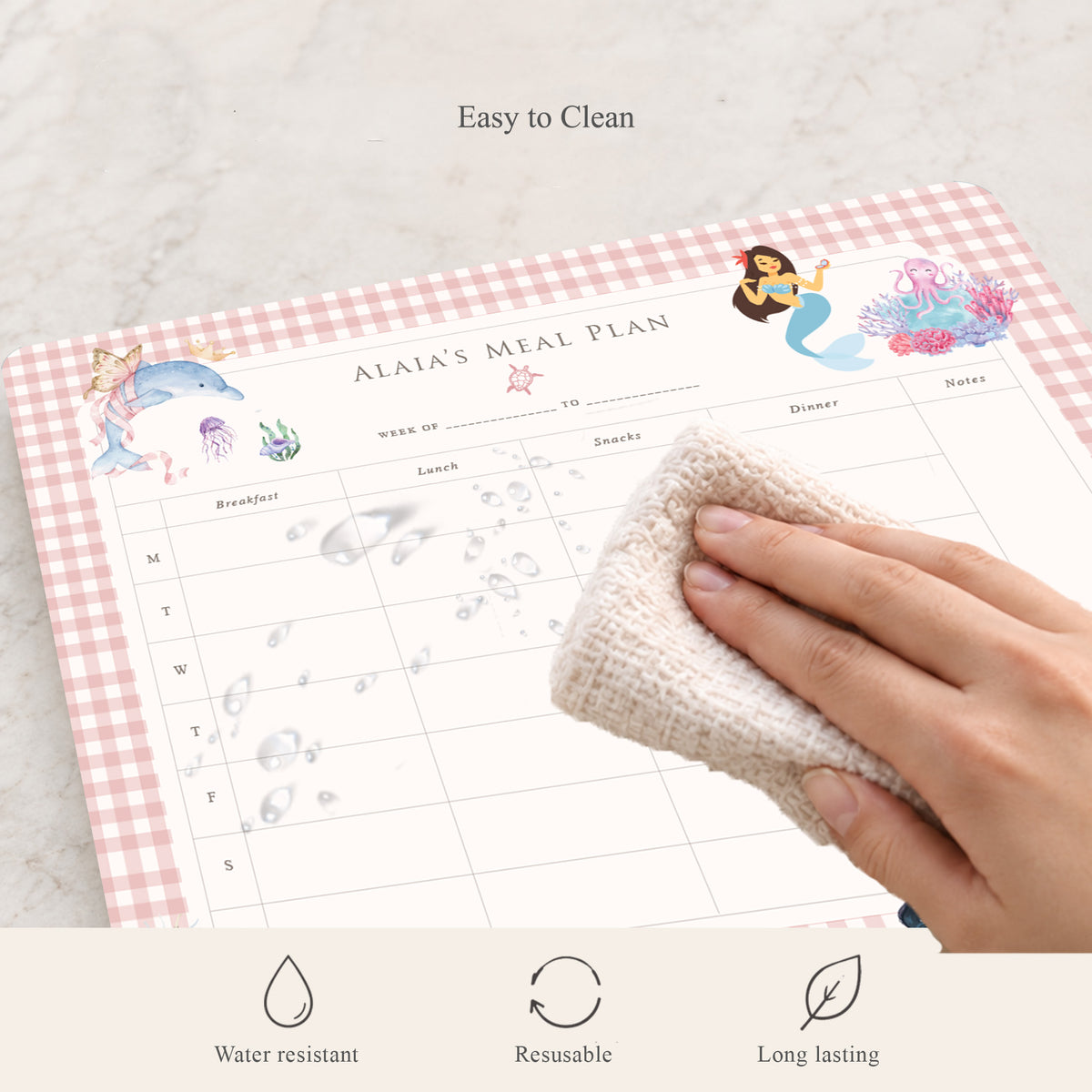 Ocean Belle Meal Planner