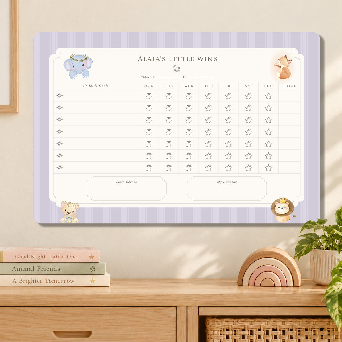 Little Wild Reward Chart